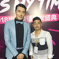 胡兵與經紀人李志